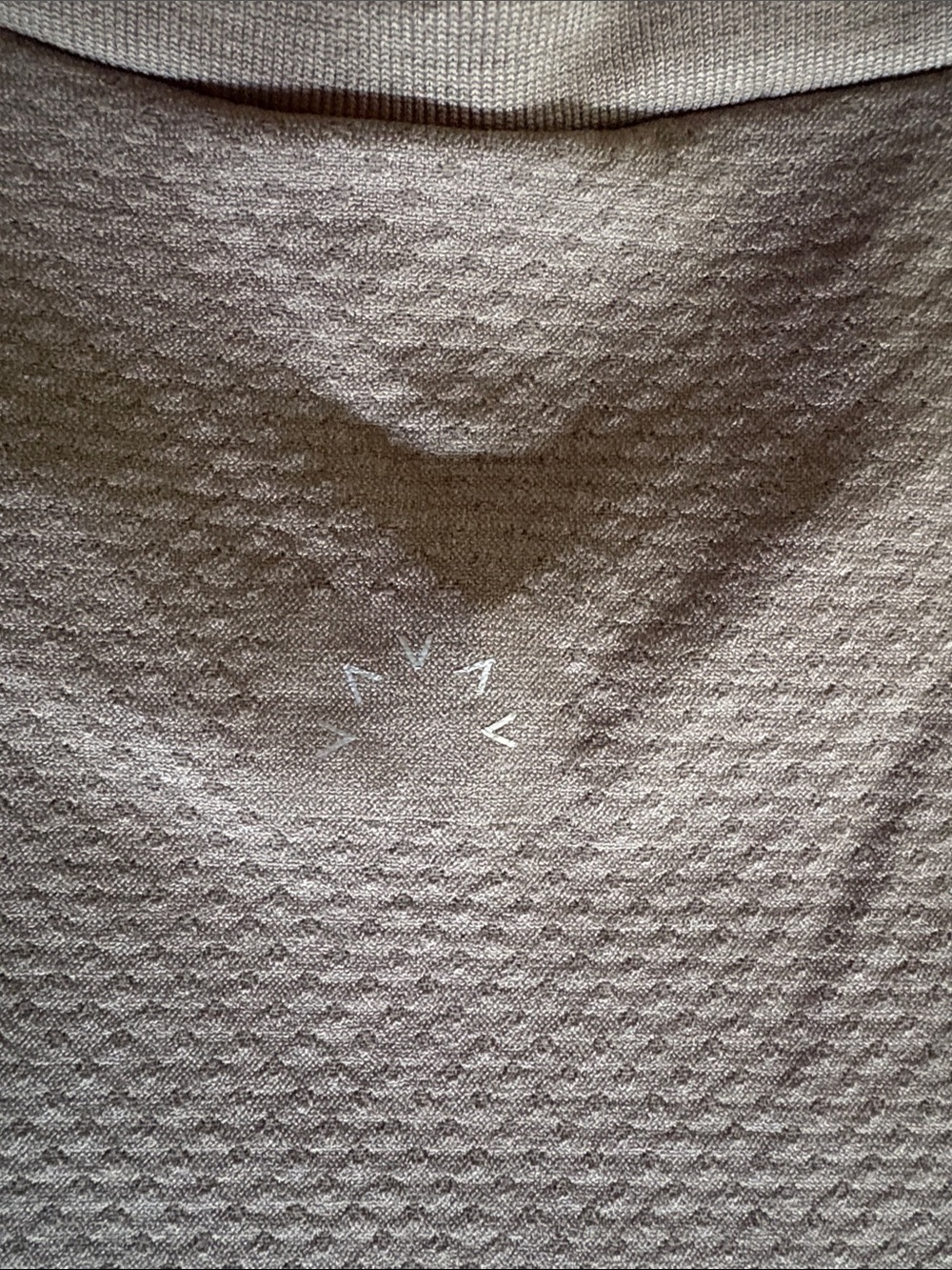 Varley Taupe Textured Muscle Tank Top - Picture 7 of 7